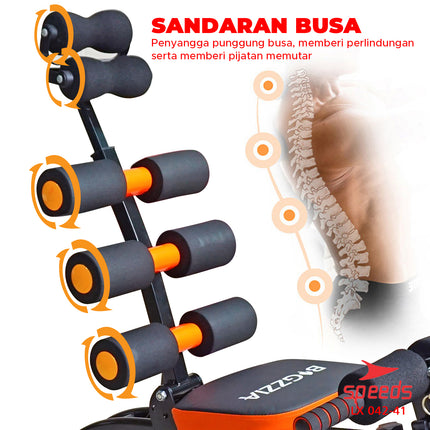 SPEEDS Dumbbell Sit-Up Bench Gym Fitness Equipment Dumbbell Chair Multifunctional Ab Bench 042-41