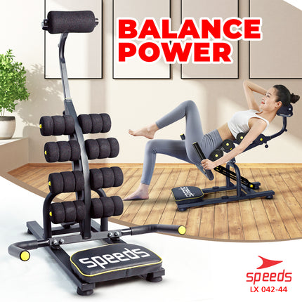 SPEEDS Alat Olahraga Fitness Sit Up Bench Six Pack Care 5in1 042-42