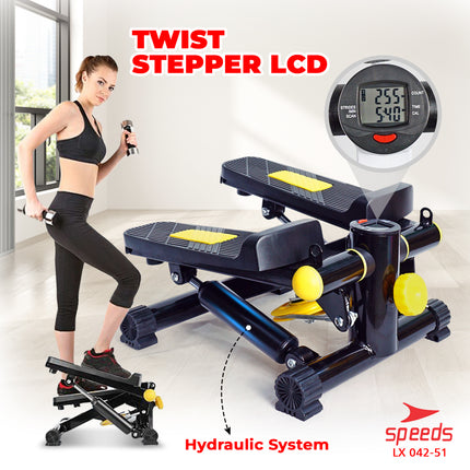 SPEEDS Mini Stepper Hidrolik Alat Olahraga Fitness Kaki 042-51