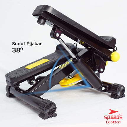 SPEEDS Mini Stepper Hidrolik Alat Olahraga Fitness Kaki 042-51
