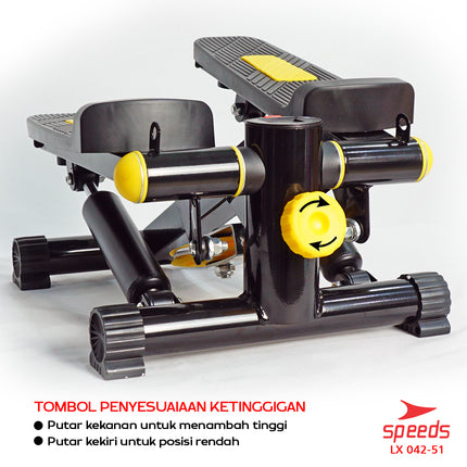 SPEEDS Mini Stepper Hidrolik Alat Olahraga Fitness Kaki 042-51