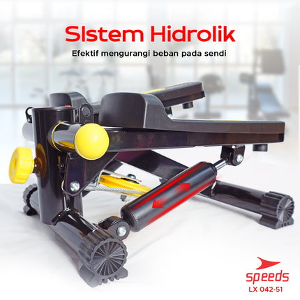 SPEEDS Mini Stepper Hidrolik Alat Olahraga Fitness Kaki 042-51
