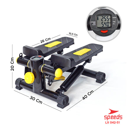 SPEEDS Mini Stepper Hidrolik Alat Olahraga Fitness Kaki 042-51