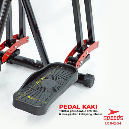 SPEEDS Air Climber Air Walker Alat Olahraga Fitness Kaki 042-54