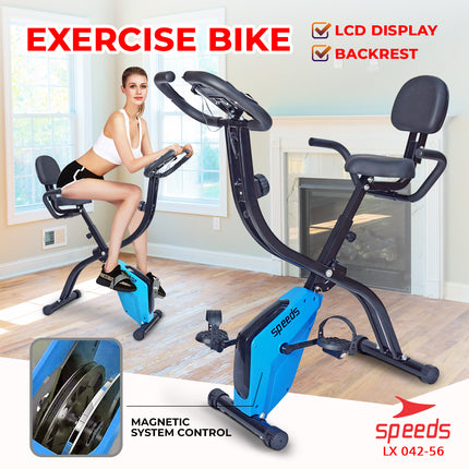 SPEEDS Cardio Fitness Equipment Indoor Stationary Magnetic Exercise Bike 042-56