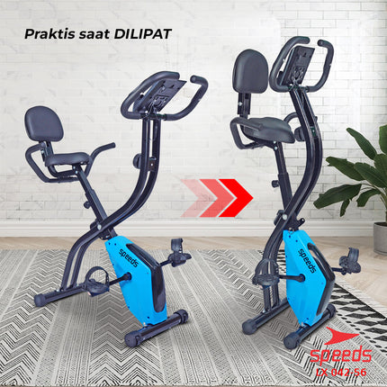 SPEEDS Cardio Fitness Equipment Indoor Stationary Magnetic Exercise Bike 042-56