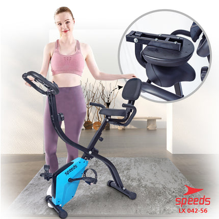 SPEEDS Cardio Fitness Equipment Indoor Stationary Magnetic Exercise Bike 042-56
