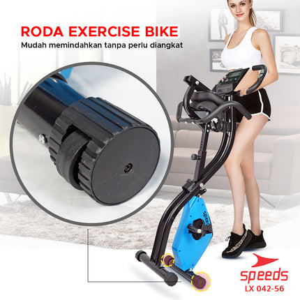 SPEEDS Cardio Fitness Equipment Indoor Stationary Magnetic Exercise Bike 042-56