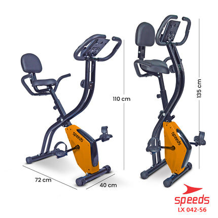 SPEEDS Cardio Fitness Equipment Indoor Stationary Magnetic Exercise Bike 042-56