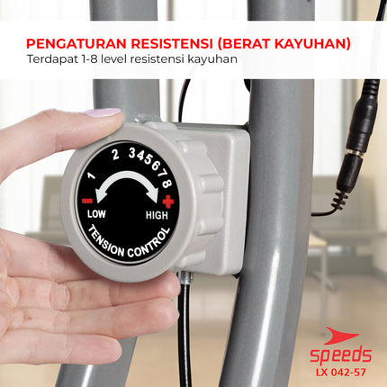 SPEEDS Spinning Bike Magnetic Exercise Bike Alat Fitness 042-57