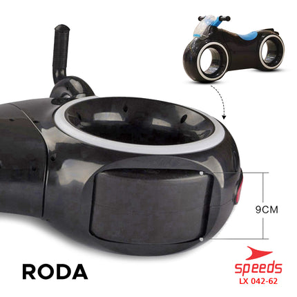 SPEEDS Kids Toy Bicycle Kids Motorcycle Kids Rocking Horse Mini Balance Bike Standard 042-62