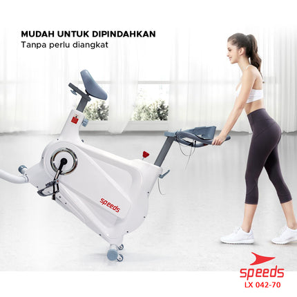 SPEEDS Spinning Bike Magnetic Exercise Bike Alat Fitness 042-70