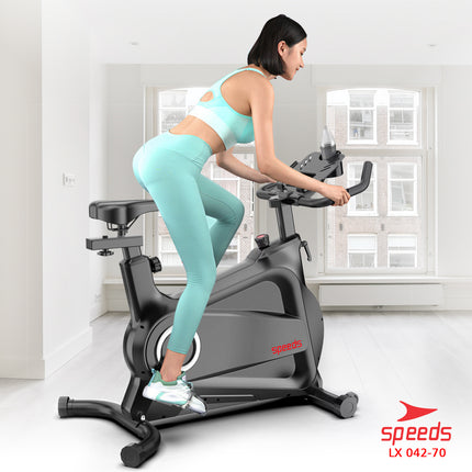 SPEEDS Spinning Bike Magnetic Exercise Bike Alat Fitness 042-70