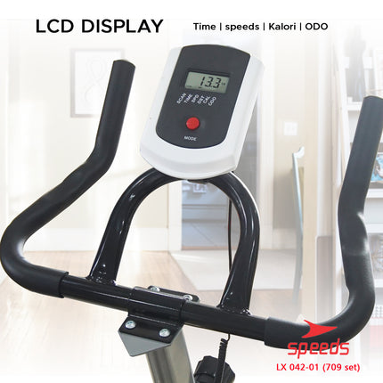 SPEEDS Spinning Bike Magnetic Exercise Bike Alat Fitness 042-70