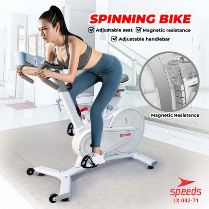 SPEEDS Sport Sepeda Statis Magnetic Excerise Bike Spinning Bike Belt Sepeda Fitness 042-71