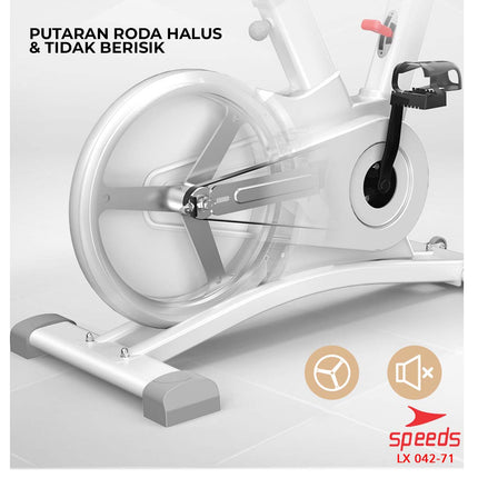 SPEEDS Sport Sepeda Statis Magnetic Excerise Bike Spinning Bike Belt Sepeda Fitness 042-71