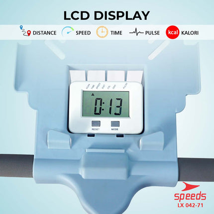 SPEEDS Sport Sepeda Statis Magnetic Excerise Bike Spinning Bike Belt Sepeda Fitness 042-71