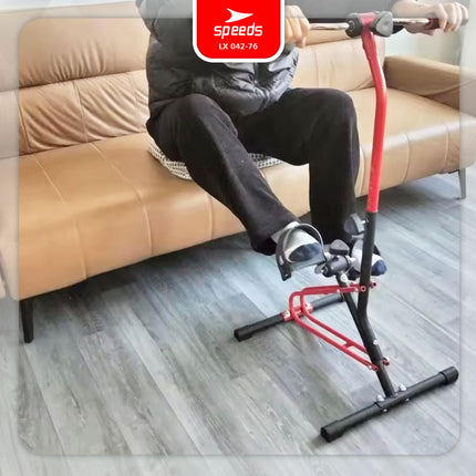 SPEEDS Pedal Exerciser Mini Stationary Bike for Feet and Hands Therapy, Dual Exerciser, Stroke Physiotherapy 042-76