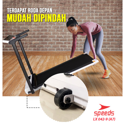 SPEEDS Treadmill Elektrik Mesin Lari Fitness 042-9