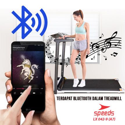SPEEDS Treadmill Elektrik Mesin Lari Fitness 042-9
