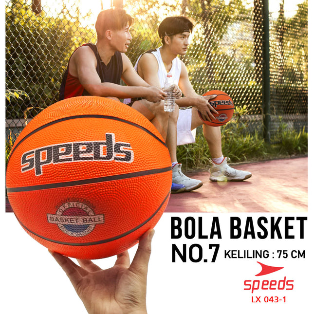 SPEEDS Basketball Original Natural Rubber LX 043-1