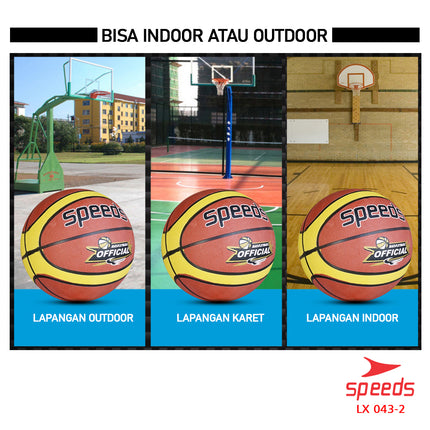 SPEEDS Basketball Sports Basketball Rubber LX 043-2