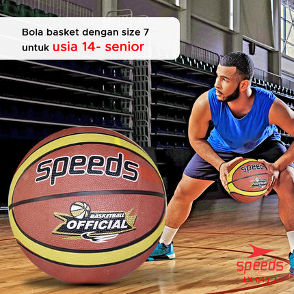 SPEEDS Basketball Sports Basketball Rubber LX 043-2