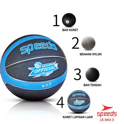 SPEEDS Basketball Original 9900 LX 043-3