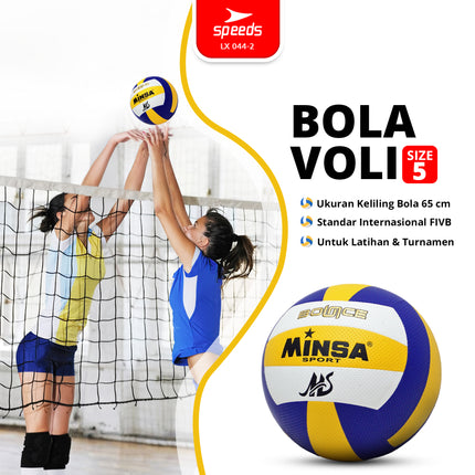 SPEEDS Bola Voli Size 5 FIVB Original 044-2