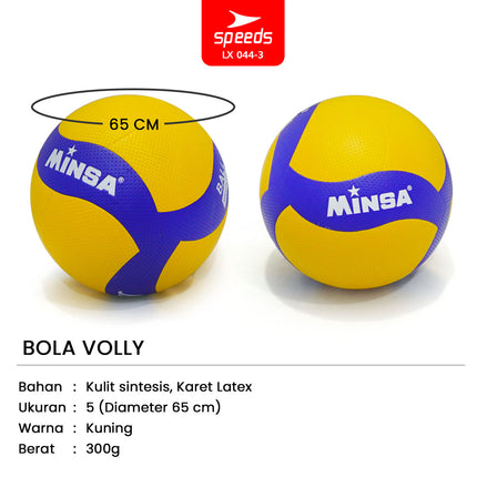 SPEEDS Bola Voli Size 5 FIVB Original 044-3