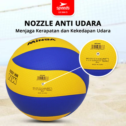 SPEEDS Bola Voli Size 5 FIVB Original 044-5