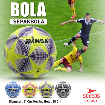 SPEEDS Bola Sepak Futsal Bola Kaki Football Soccer Sepak Bola 045-1