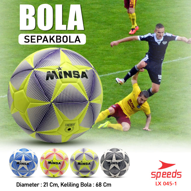 SPEEDS Bola Sepak Futsal Bola Kaki Football Soccer Sepak Bola 045-1