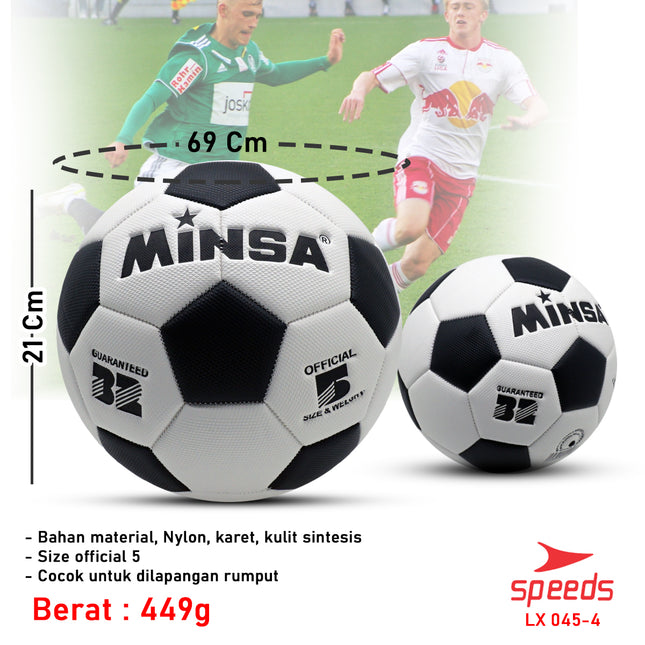 SPEEDS Bola Sepak Futsal international Sepak Bola Olahraga Football Soccer 045-4