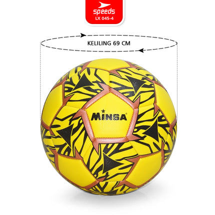 SPEEDS Bola Sepak Futsal international Sepak Bola Olahraga Football Soccer 045-4