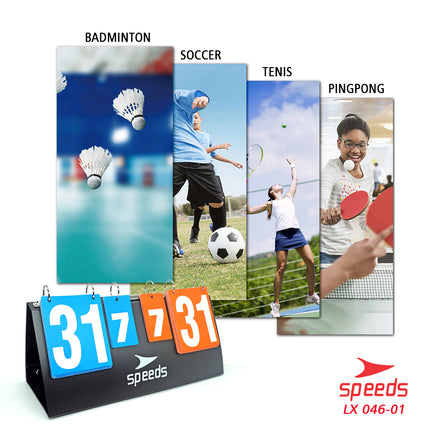 SPEEDS Score Board / Scoreboard for Futsal / Soccer, etc. Original High-Quality Import 046-1