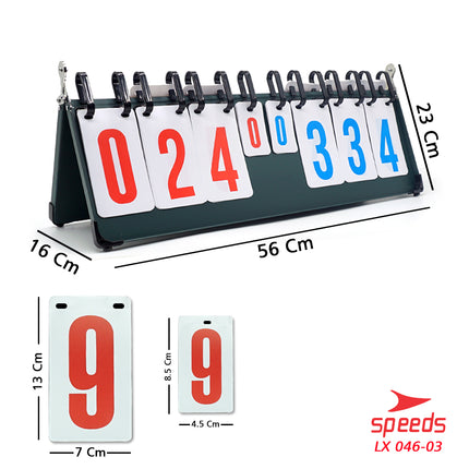 SPEEDS Score Board / 8-digit Football Futsal Scoreboard high quality 046-3