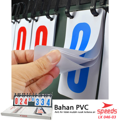 SPEEDS Score Board / 8-digit Football Futsal Scoreboard high quality 046-3