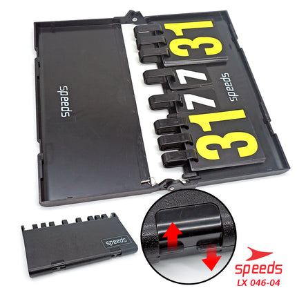 SPEEDS Score Board / Scoreboard / 4-Digit Portable Scoreboard for Sports LX 046-4