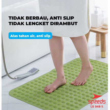 SPEEDS Non-Slip Bath Mat Bathroom Mat Water Absorbent Non-Slip PVC Carpet 048-5