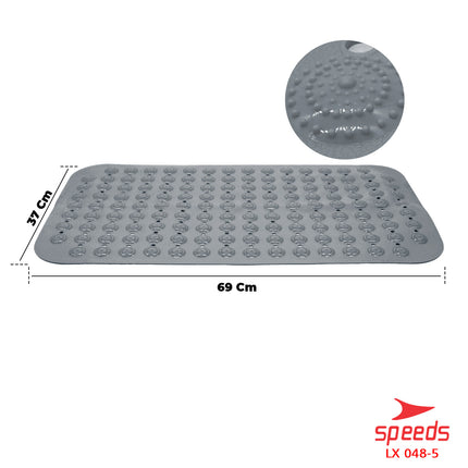 SPEEDS Non-Slip Bath Mat Bathroom Mat Water Absorbent Non-Slip PVC Carpet 048-5