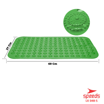 SPEEDS Non-Slip Bath Mat Bathroom Mat Water Absorbent Non-Slip PVC Carpet 048-5