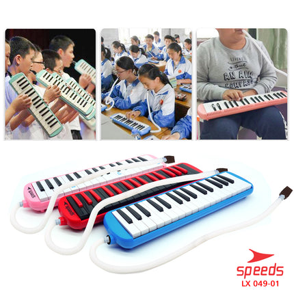 SPEEDS Pianika Affordable Kids Toy Mini Piano 3 Colors with Pianika Bag 049-1