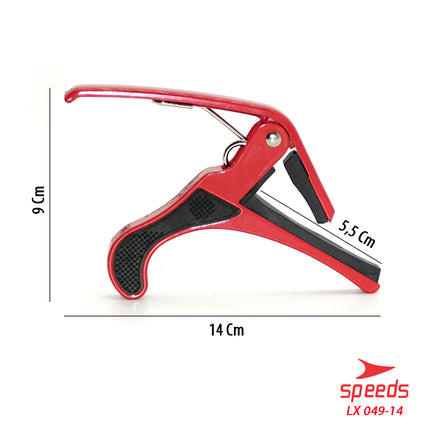 SPEEDS Alat Musik Capo Gitar Bahan Plastic Untuk Gitar Elektrik / Bass /  Ukulele 049-14