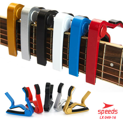 SPEEDS Musical Instrument Aluminum Alloy Guitar Capo for Guitar / Bass / Ukulele 049-16