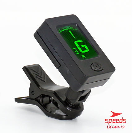 SPEEDS Digital Chromatic Clip-On Guitar Tuner Auto Tuner For Guitar 360 Degrees Original 049-19