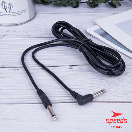 SPEEDS Guitar Jack Cable Electric Musical Instrument Aux Cable Audio Speaker Salon Cable 049-21
