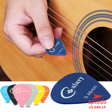 SPEEDS Guitar Picks Musical Instrument Celluloid Cheap Acoustic Guitar Picks 0.46, 0.71, 0.96 mm 049-23