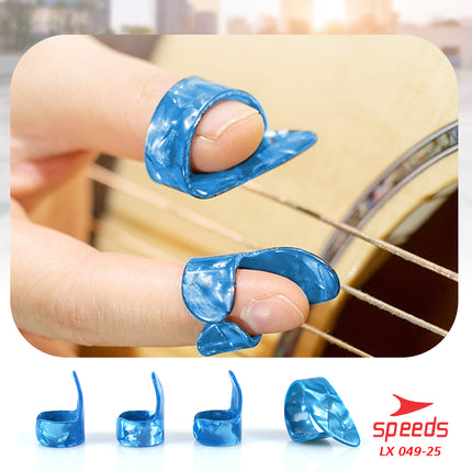 SPEEDS Guitar Pick Musical Instrument Finger Pick Celluloid Acoustic Guitar Pick 049-25