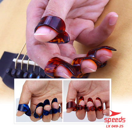 SPEEDS Guitar Pick Musical Instrument Finger Pick Celluloid Acoustic Guitar Pick 049-25